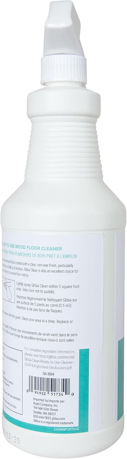 Clean Hardwood Floor Cleaner - 32 oz Spray